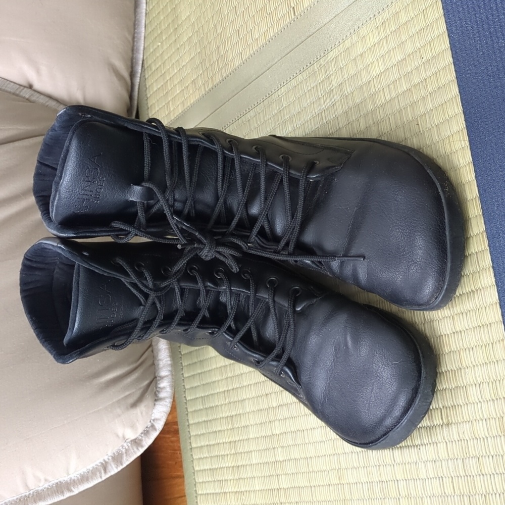 Ahinsa jaya boot black size 40 men and women